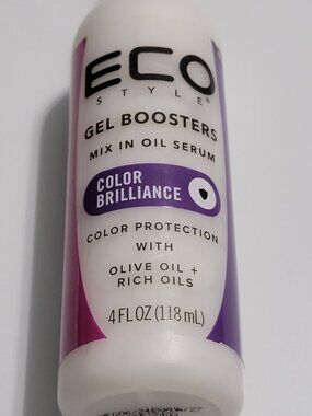 Eco Style Gel Boosters Color Brilliance Oil Serum 4oz Color Protection
